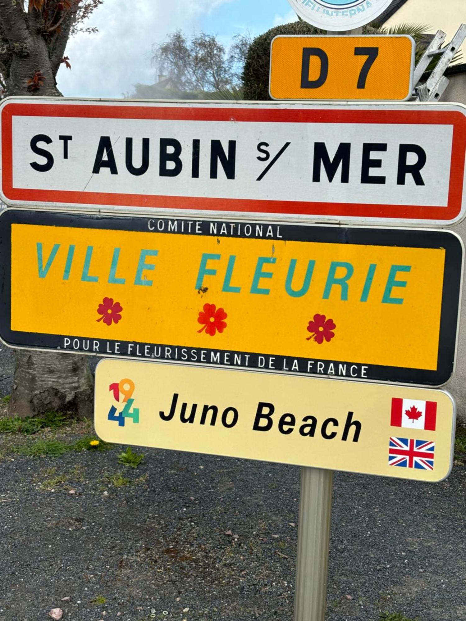 Saint-Aubin-Sur-Mer: Bel Appartement Traversant Экстерьер фото